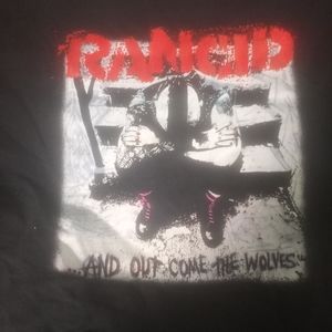 Vintage Rancid black tshirt